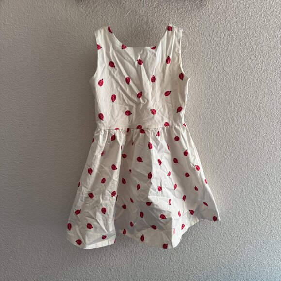 Kate Spade White dress with lady bugs